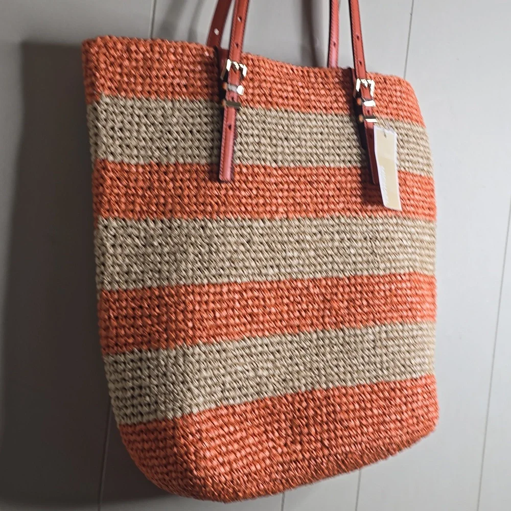 MICHEAL Micheal Kors Quinn Large North South Tote Bag Nwt - Picture 13 of 16